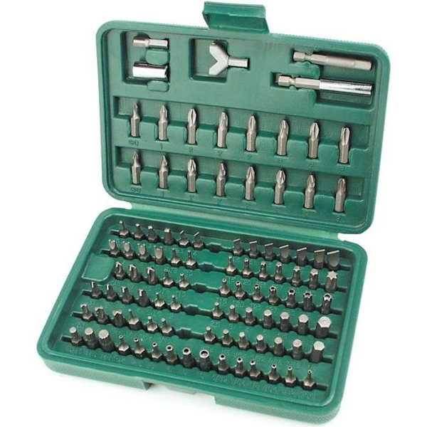 Embout - MANNESMANN - Set med 100 skruvbits - Specialstål - DIN VPA