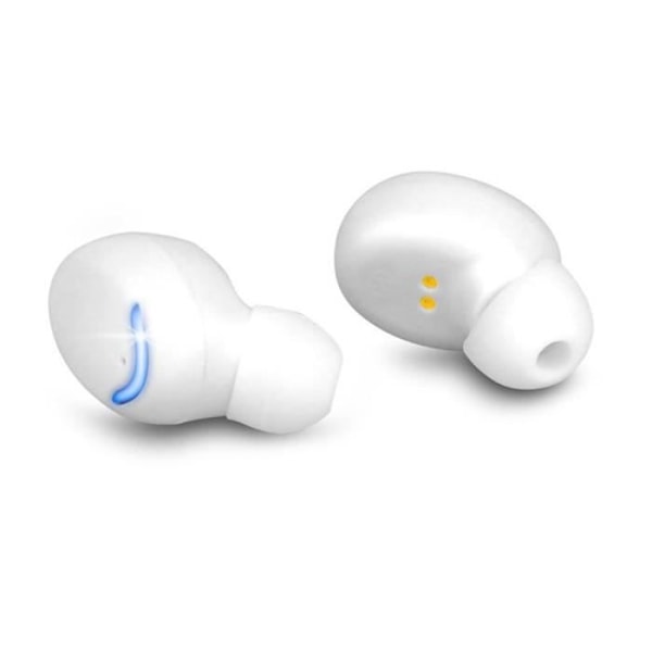 LXAS34 TWS In-Ear Bluetooth Hörlurar med 2000 mAh Laddningsstation, Bluetooth 5.1 Trådlös, Vit Vit