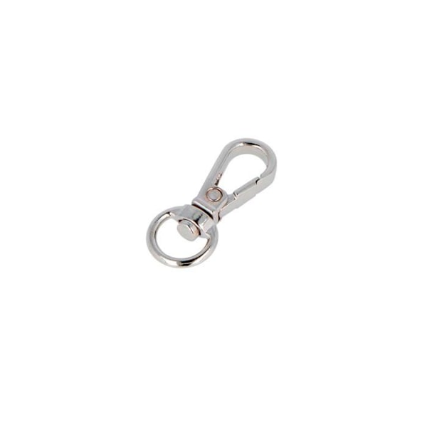 Innspiro - A15000301 - VELOX Mousqueton Anneau Rund Zamak Nickel 9,8 mm 5u.
