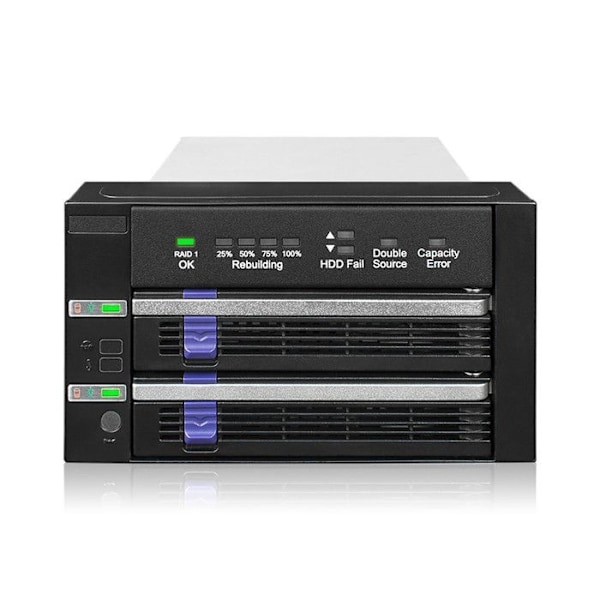 ICY DOCK RAID FATCAGE MB901SPR-B R1 2 X SATA RAID1-JBOD 2 X 2,5''-3,5'