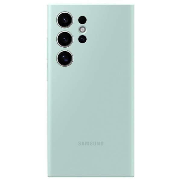 Coque för Samsung Galaxy S25 Ultra Silikonskal Original Mjuk Touch Samsung Ljusgrön Grön
