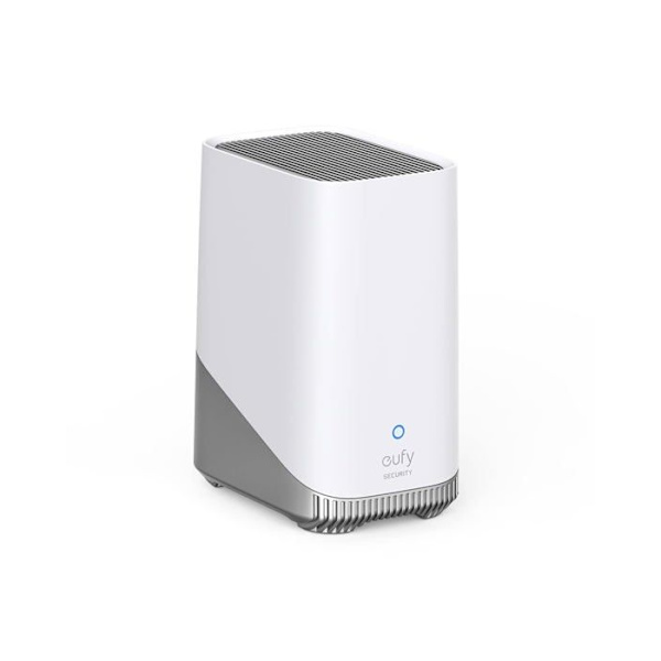Nätverksserver - Eufy Security - T80303D1 - 16 GB lagring - Militär kryptering - Inbyggd alarm