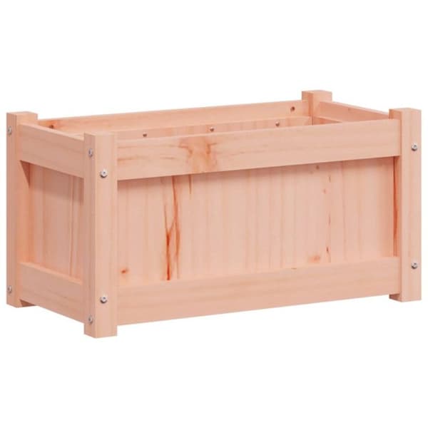 vidaXL planteringar 2 st massivt trä Douglas 837446