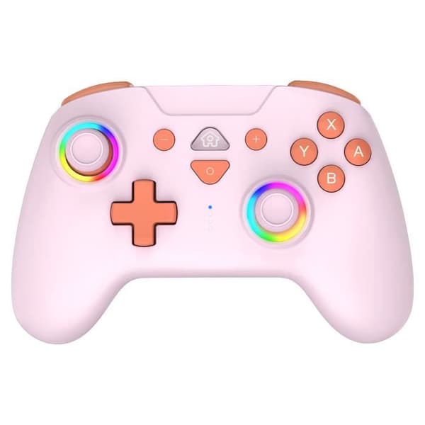 Manett - Switch 2 - Trådlös - LED RGB - Switch OLED - Switch Ros