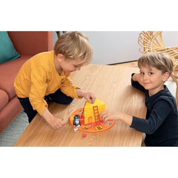 Brädspel - Ravensburger - Miam Miaou - Ostloppet - Barn 3 år - 2 till 4 spelare Flerfärgad