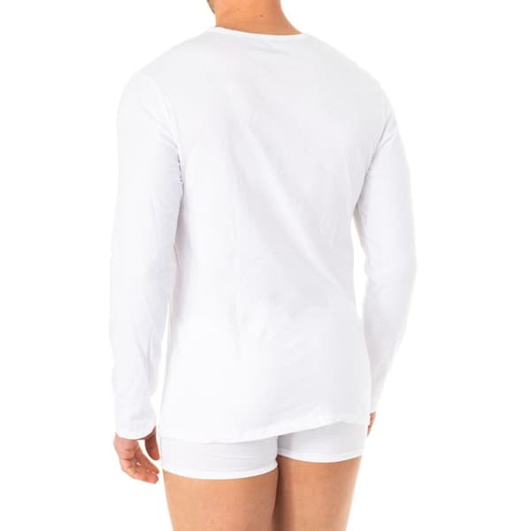 T-shirt herr långärmad X-Temp A0DGQ-Vit Vit M