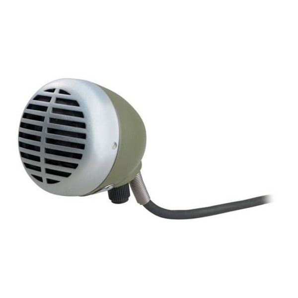 Mikro harmonika - SHURE - Grön kula - Omdirigerad - Fast kabel - Jack 6,35 mm
