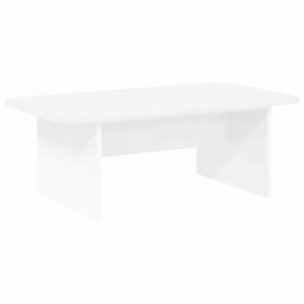 Soffbord - VIDAXL - 93 x 53 x 33 cm - Vit - Ingenjörsträ - Rektangulär Vit