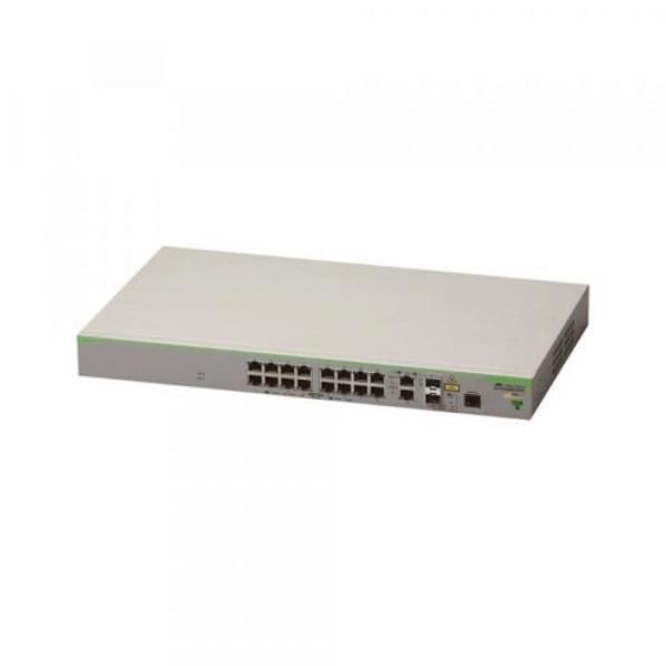 Switch - Allied Telesis - FS980M-18PS - 16 x 10/100 - 2 x SFP Gigabit - PoE+ 250W Grå