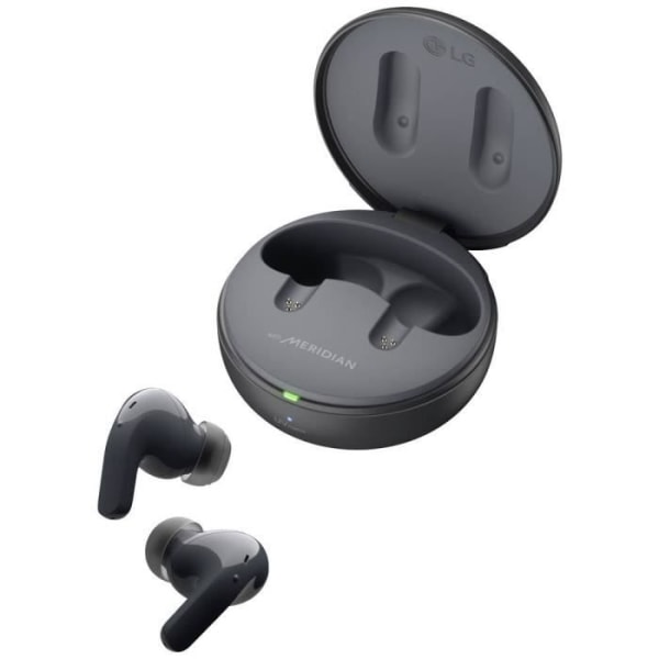 LG Electronics TONE Free DT60Q In-Ear Bluetooth Stereo hörlurar svart brusreducerande laddningsfodral