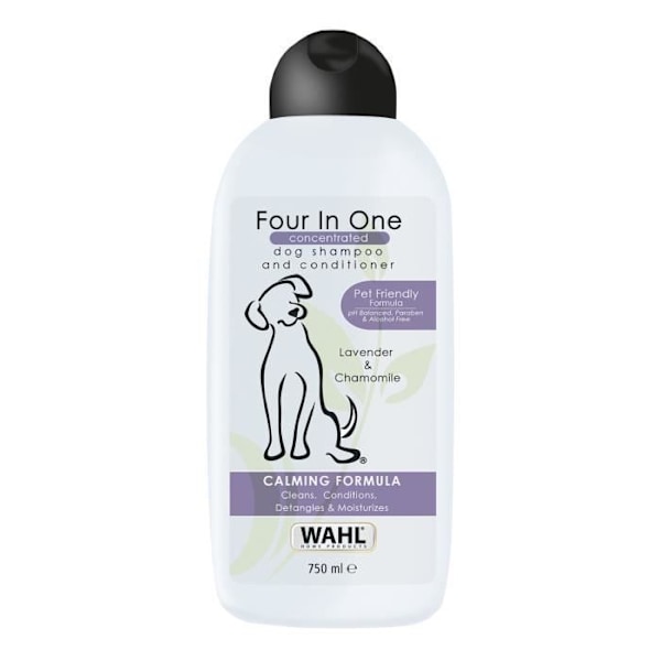 2 i 1 schampo och balsam - WAHL - 3999-7010 - för hundar - 750 ml