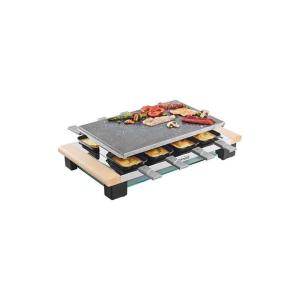 Raclette LAGRANGE 399012 Grå / Trä / Rostfritt stål / Glas