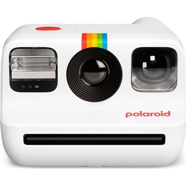 Omedelbar kamera - POLAROID - Go Gen2 - Vit - Selfiespegel - Dubbelexponering