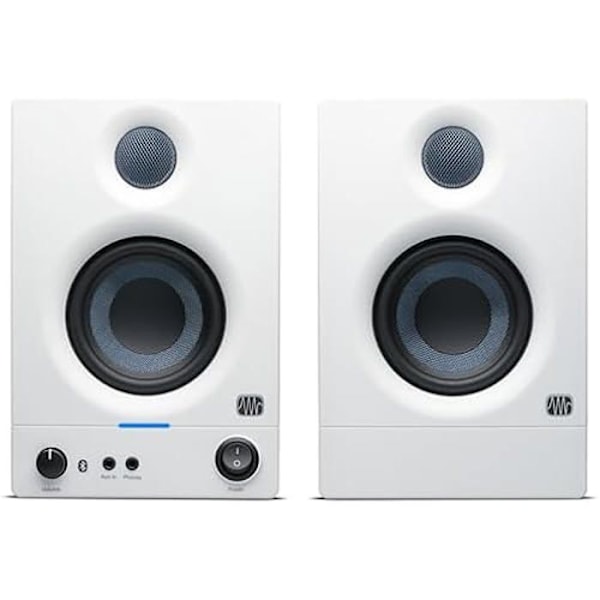 Aktiva högtalare - PreSonus - Eris 3.5BT Gen 2 - 50W - Bluetooth - Compact Studio Monitors Vit