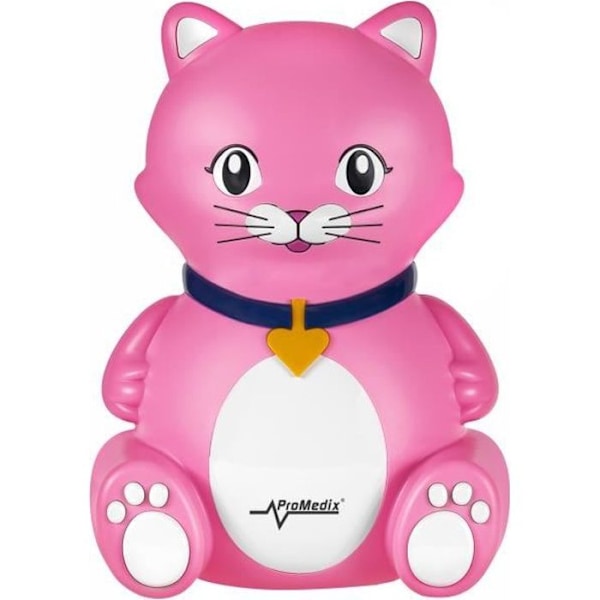 Nebulisatorinhalator för barn och vuxna Katt PROMEDIX PR-816 Rosa