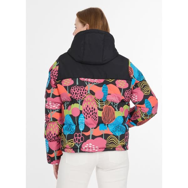 Doudoune med huva tryckt dam Ragwear Amazze - multi combo multi kombination XL