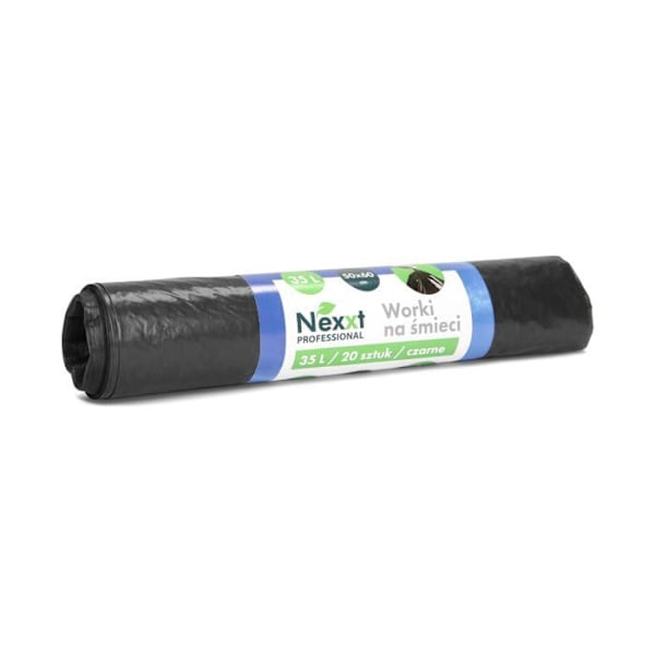 Sopptaske - plastiksæk Nexxt - CH-nexxtworki35l - Sopptasker 35L LDPE sort (20)