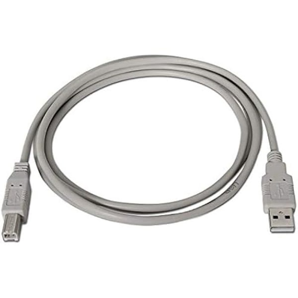 Kabel - AISENS - USB 2.0 - A101-0002 - Beige