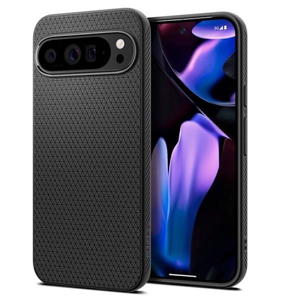 Spigen Liquid Air – Mobilskal för Google Pixel 9 Pro XL (matt svart) Matte svart