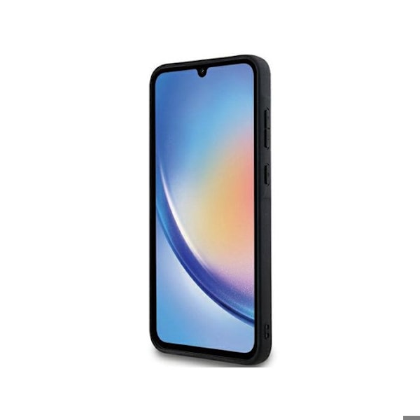 Mobilskal - Karl Lagerfeld - Galaxy A35 5G - Silver - Glittrande paljetter - Ikonik Logotyp Pengar