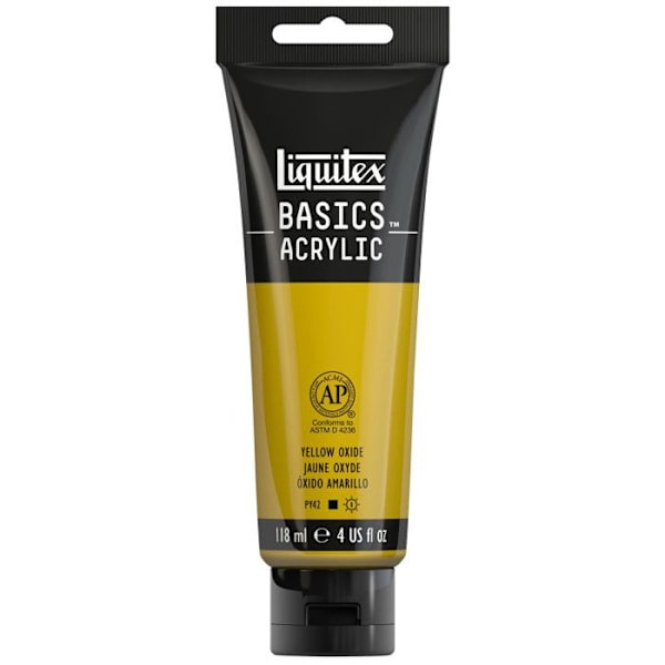 Akrylfärg - Marsgult - 416 - Liquitex Basics akryl - Tube 118ml Marsgult