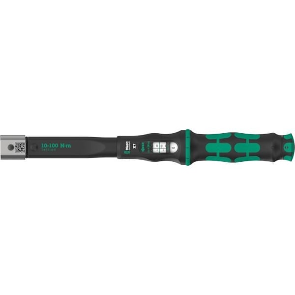Wera 05075657001 Klickmomentnyckel Click-Torque X 7 för utbytbara verktyg, 10-100 Nm, 14x18 x 10-100 Nm