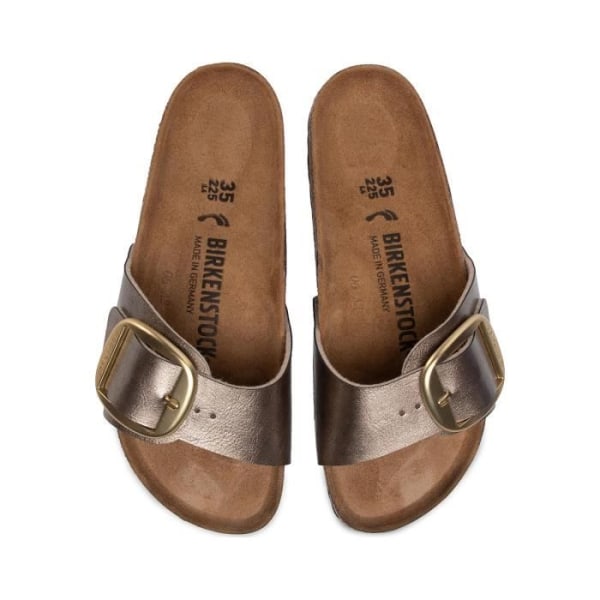 Mules & Clogs BIRKENSTOCK Madrid Big Buckle Taupe Dam - Ovandel i syntetiskt material - Åtdragningsspänne Graciös taupe 36