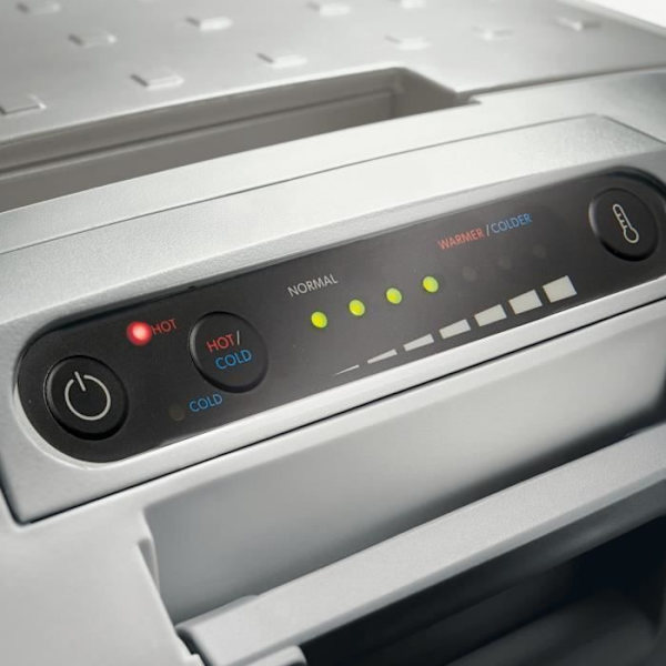 33 L termoelektrisk kylare - DOMETIC TCX 35 ACDC - 12/24/230 V - Varm/Kall Grå och svart