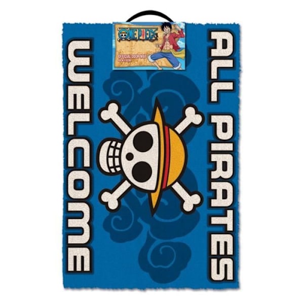 Dörrmatta One Piece Välkommen alla Pirates Unique