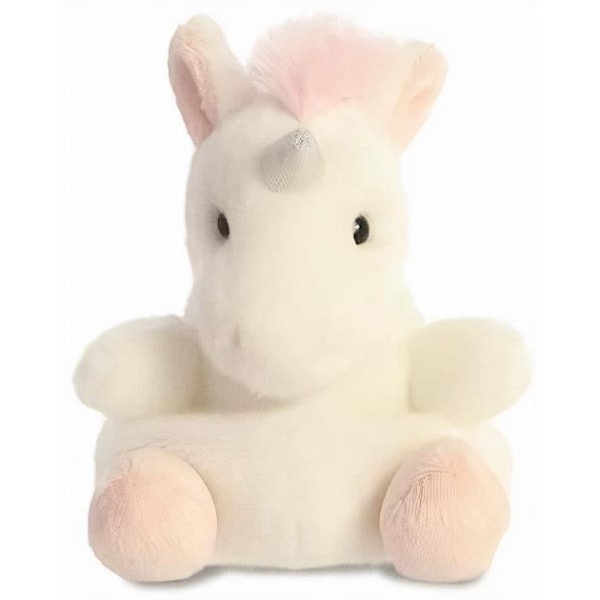 Aurora mjukisdjur Palm Pals unicorn junior 13 cm vit plysch