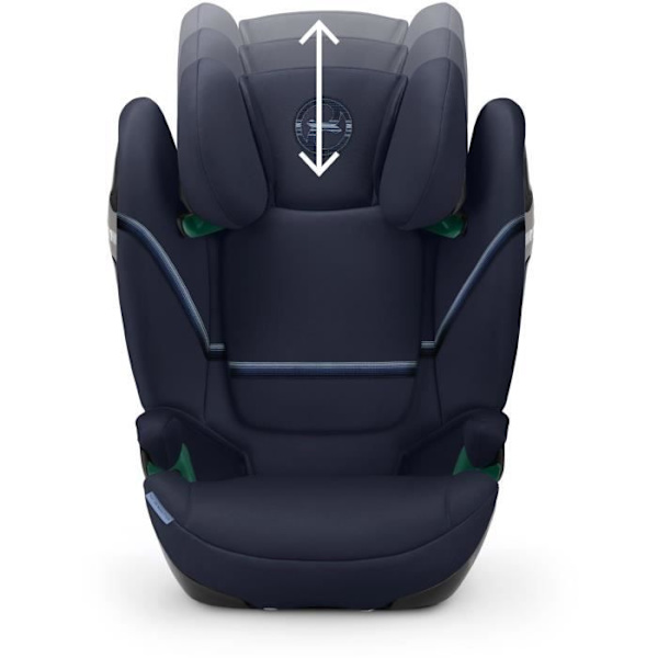 Barnstol Cybex Gold SOLUTION S2 I-FIX 3 till 12 år - Grupp 2/3 - 100 till 150 cm Ocean Blue | marinblå havsblå