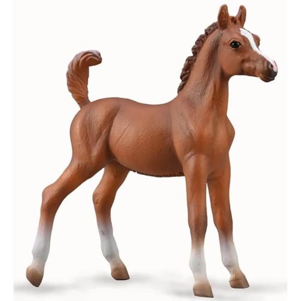 Figur, Häst (M): Arabiskt Föl Brun