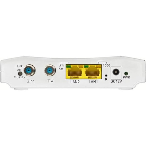 EoC-enhet - AXING - Peer-to-Peer 720 - Koaxial IP-ström - Ethernet - Krypterat Ethernet-nätverk