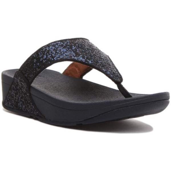 Sandaler - FITFLOP - Lulu Glitter - Dam - Marinblå - Microwobbleboard-sula Marin 41