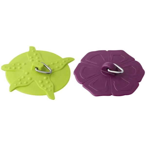 Handfatplug - Fackelmann - Tecno - Universell - Plast - 6 x 2 cm Lila, Grå, Rosa, Grön