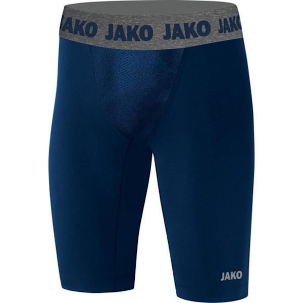 Korta kompressionsbyxor - Jako - Marinblå - Andningsbar - För män - Fitness/Fotboll marinblå M