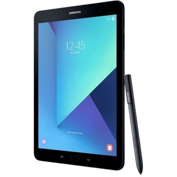 Samsung Galaxy Tab S3 Tablet Android 7.0 (Nougat) 32 GB 9,7" Super AMOLED (2048 x 1536) MicroSD-kortplats Svart Svart