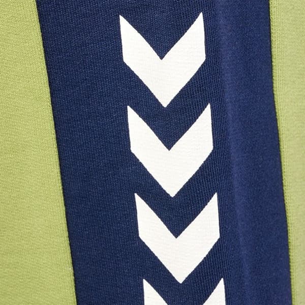 Kort barn Hummel Rush Block grön oliv 7 år