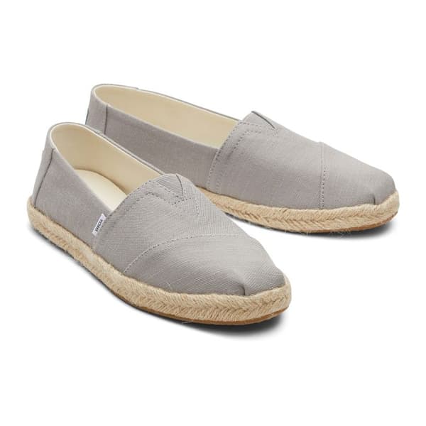 Espadriller dam Toms Alpargata Rope - grå grå 39