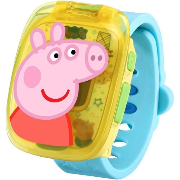 Pedagogisk klocka - VTech - Peppa Pig - Blå - Stoppur - Alarm - 3 till 10 år Azul - Asmodee - Brädspel - Brädspel