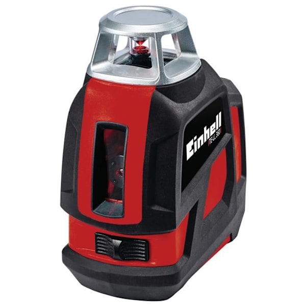 Laser nivå kors - Einhell - TE-LL 360 - Räckvidd 20 m - Automatisk nivåjustering - Väggfäste inkluderat