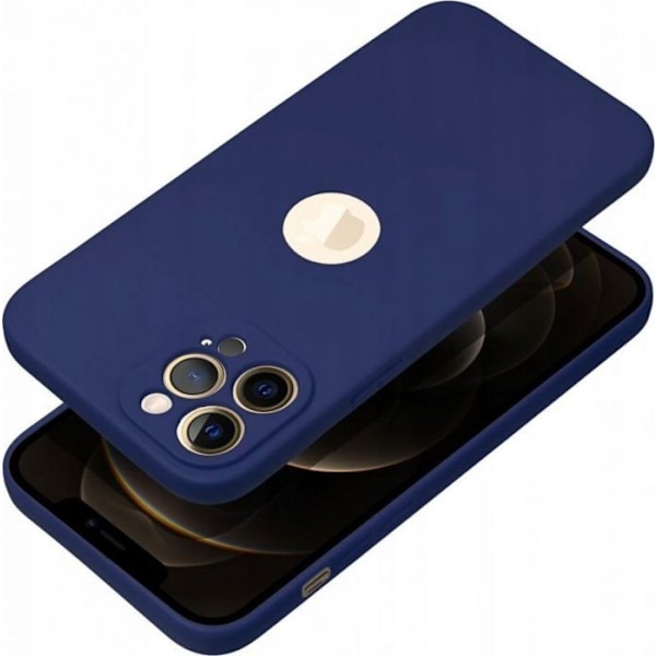 Telefonsamtalsförstärkare - hörförstärkare Forcell Soft-fodral för IPHONE 16 Pro Max mörkblå