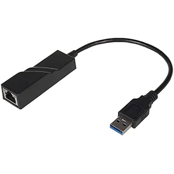 USB 3.0-adapter - PREMIUMCORD - RJ45 Ethernet - 10/100/1000 Mbit - Svart - Plug and Play