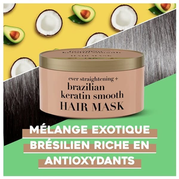 Ogx Hårmask Lugnande med Keratin 60 Sekunder 300 ml N/A