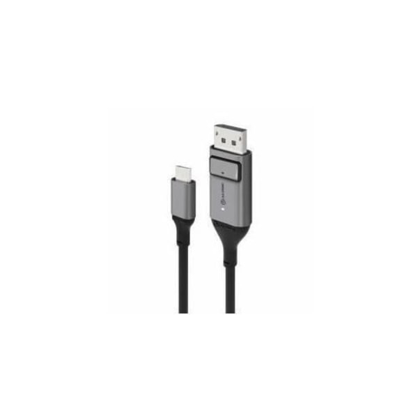 ALOGIC videokabel och adapter 1 m DisplayPort USB C Svart, Grå (USBC-KABEL - USBC / DP) - ULCDP01-SGR