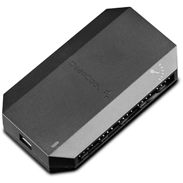 Kylning PC - DEEPCOOL - DP-F10PWM-HUB - FH-10 HUB 10 portar för fläktar 3 eller 4 pin.