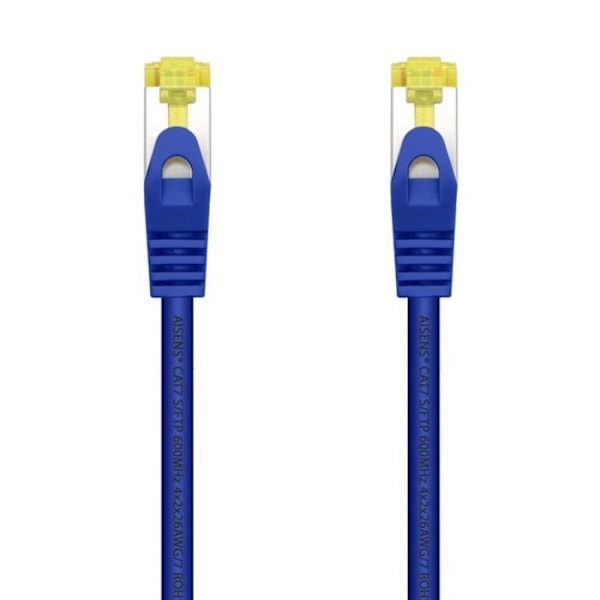 Aisens - A146-0478 - RJ45 LSZH Kat.7 600 MHz S/FTP PIMF AWG26 nätverkskabel, blå, 1,0 m
