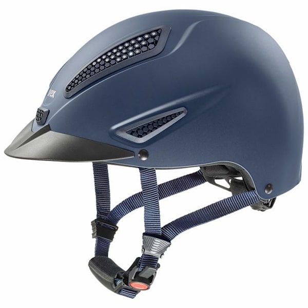 Uvex Riding Bomb - 0303 - Perfexxion II Glamour Unisex Ridhjälm för vuxna Blå 52 cm