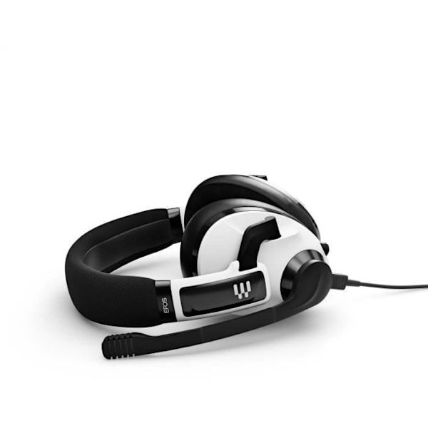 Vit EPOS H3 Hybrid Gaming Headset - Frekvenssvar 100 - 7500 Hz - Autonomi 37 timmar