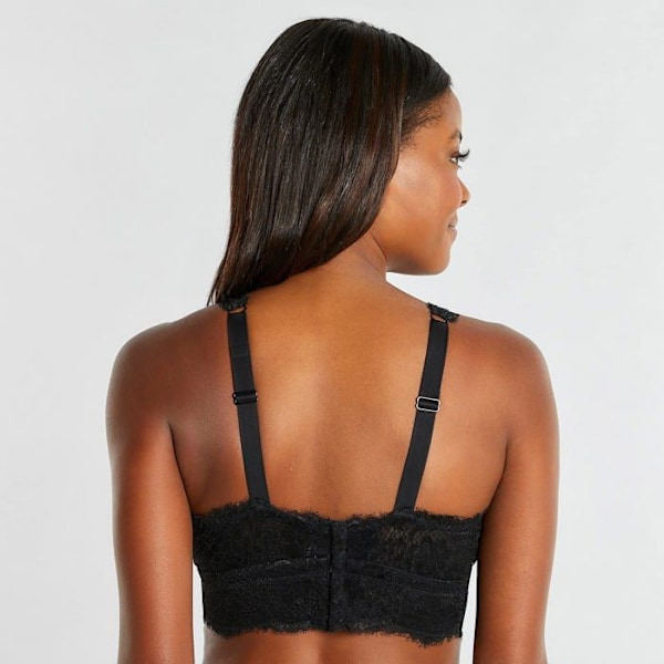 Cosabella BH - Preta1383 - Pret Curvy Lång Bralet BH Dam Svart XL